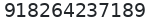 WhatsApp number