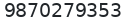 Secondary phone