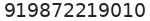 WhatsApp number